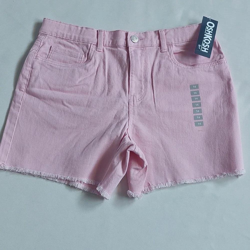 OshKosh B'gosh Light Pink‎ Shorts Girls Size 14